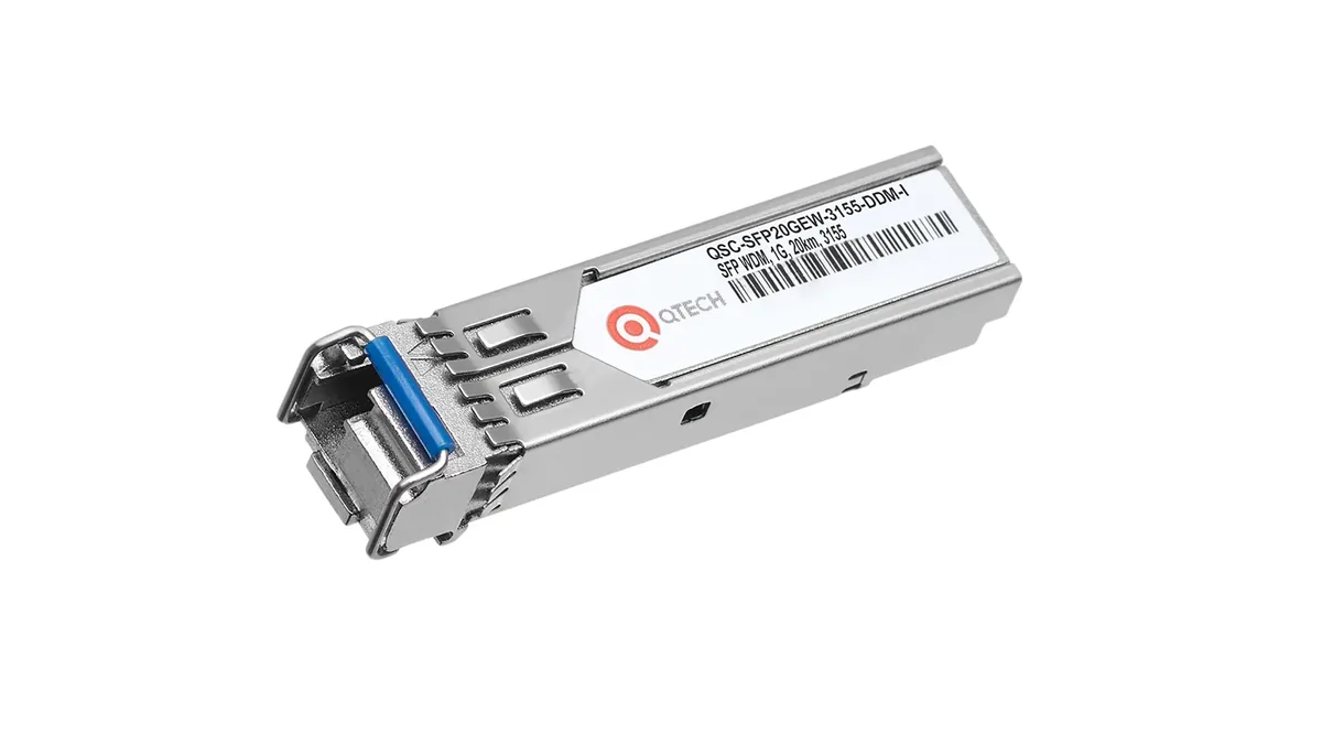 Оптический модуль SFP QTECH QSC-SFP20GEW-3155-DDM-I